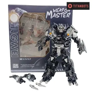 Ironhide Expert Truck Alloy Action Figure Robot Toy 8.5inches - Transformable Toy Truck with Intricate Design and Articulation