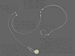 Slunger Cat Outdoors Bumping / Back Bouncing Rig