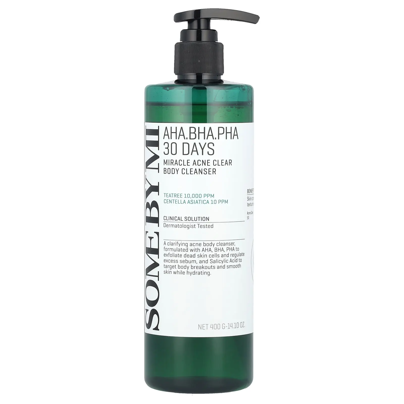 SOME BY MI AHA. BHA. PHA 30 Days Miracle Acne Clear Body Cleanser, 14.10 oz (400 g) SOME BY MI AHA. BHA. PHA 30 Days Miracle Acne Clear Body Cleanser, 14.10 oz (400 g)