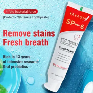 Banish Bad Breath! SP - 4/6/8 Probiotic Toothpaste Cleans Teeth Like Magic