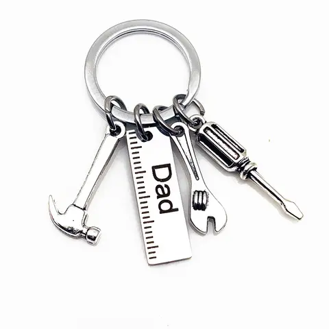 Father’s Day Keychain Gifts for Dad & Papa, Father Daughter Son Gift,  Mens Gifts for Dads, Ideal Father's Day Car Key FashionAccessory