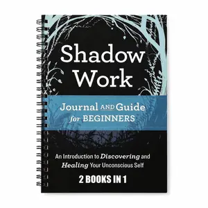 Shadow Work Journal for Self Reflection, Beginner Friendly Guided Workbook with Deep Writing Prompts, Mindfulness Notebook for Inner Work, Self Discovery and Personal Growth
