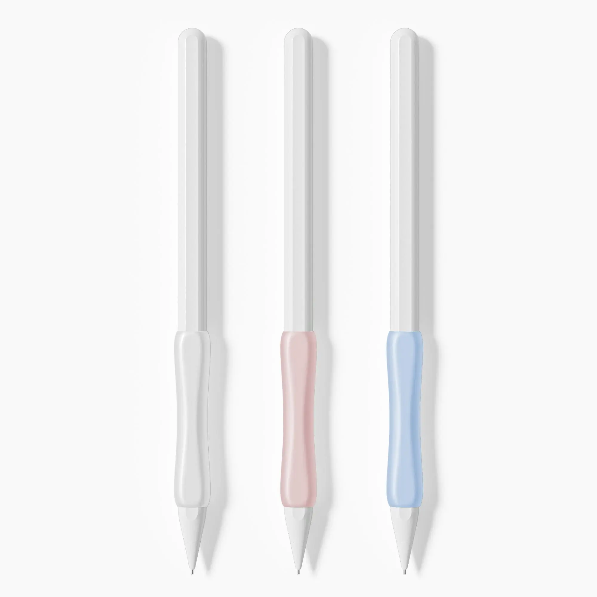 Silicone Pencil Grip, Comfortable Pen Grip, Anti-roll Wear-resistant Silicone Pencil Case, Tablet & Computer Accessories