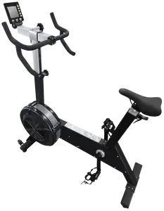 French Fitness FF-ABM40 Air Bike Machine w/Air Resistance (New)