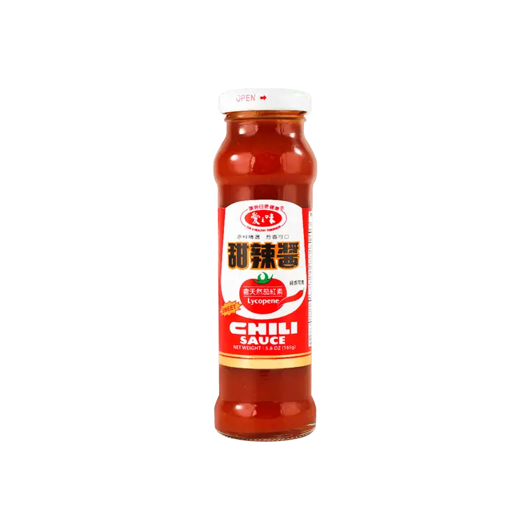 AGV Sweet Chili Sauce, 165g Spicy Cooking Condiment, Ambient Storage, 100°C Sterilization, 90-Day Fermentation Process