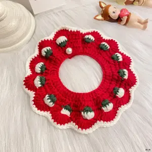 Handmade Woven Pet Collar – Unique Handcrafted Design for Dogs & Cats