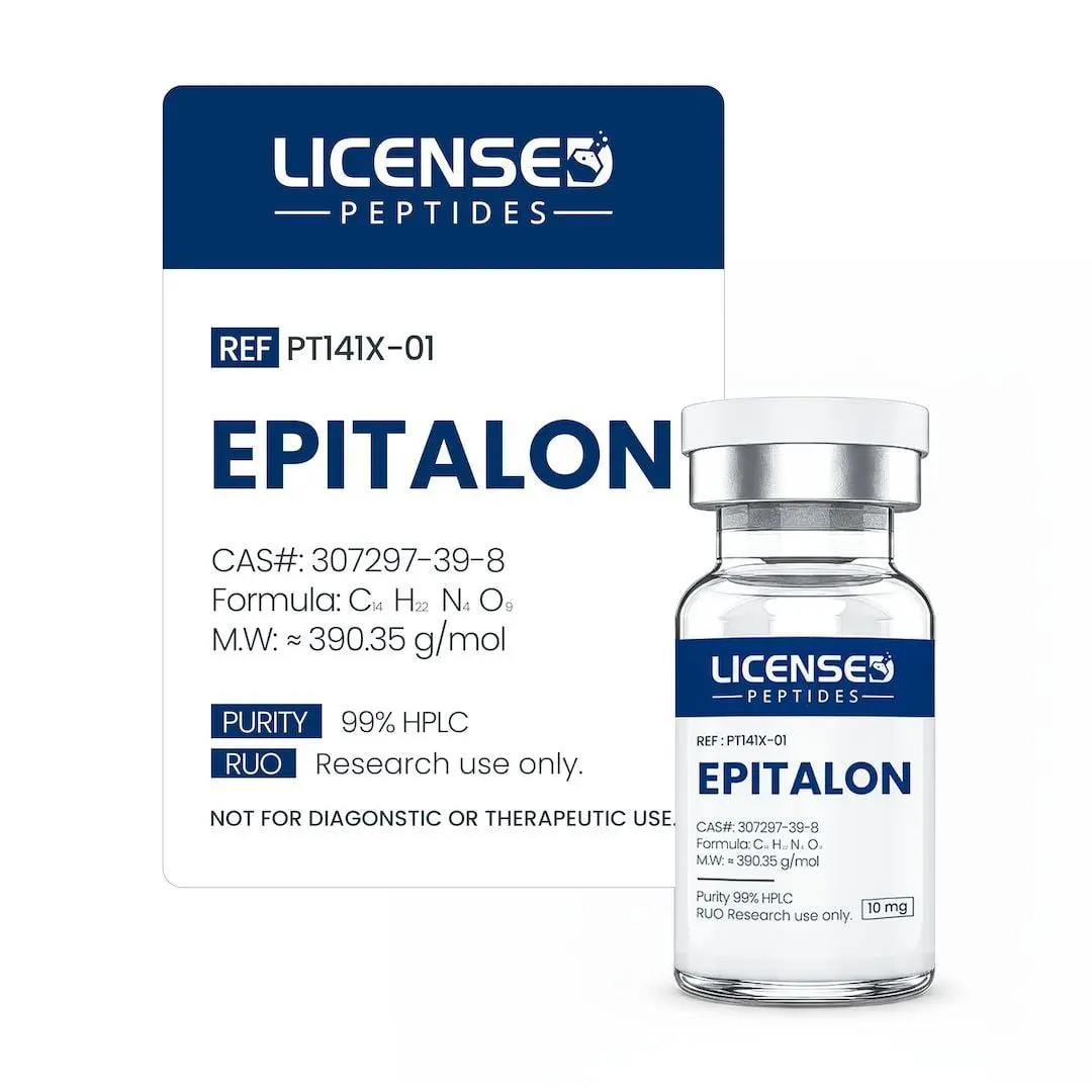 Epithalon Vial, 10mg - Laboratory-Grade Research Supply for Research & Laboratory Applications