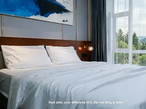 4-Piece Cooling Bed Sheet Set Full Queen King Hotel Luxury Silky Soft 16" Deep Pocket for All Mattress Types Wrinkle Fade Resistant Skin-Friendly All-Season Comfort 100% Polyester Microfiber OEKO-TEX Certified