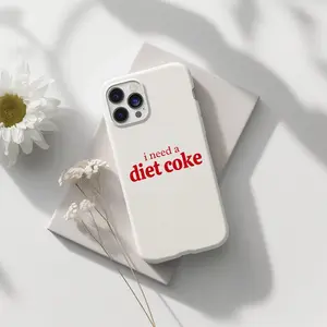 Diet Coke Phone Case, Diet Coke Iphone Case, Cola Case Funny Soda Lover Cute Cola Inspired Phone Cases Phone Cover Hard Case Tough 2-piece Phone Case