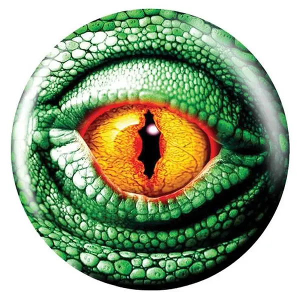 Brunswick Lizard Eye Glow Viz-a-Ball Bowling Ball