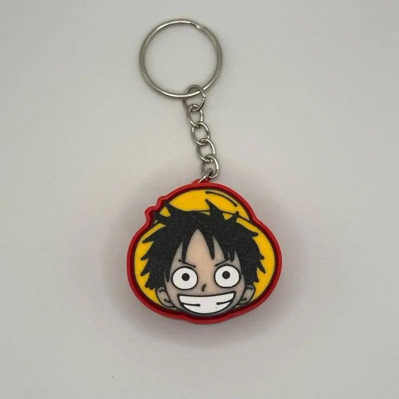 Luffy Clicker Keychain