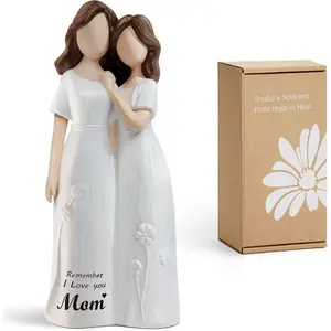 Mom Birthday Gifts from Daughter - Mom Gifts, Mother Birthdays , Mothers Day Christmas Birthdays  for Moms, Moms Sculpted Hand-Painted Figurine