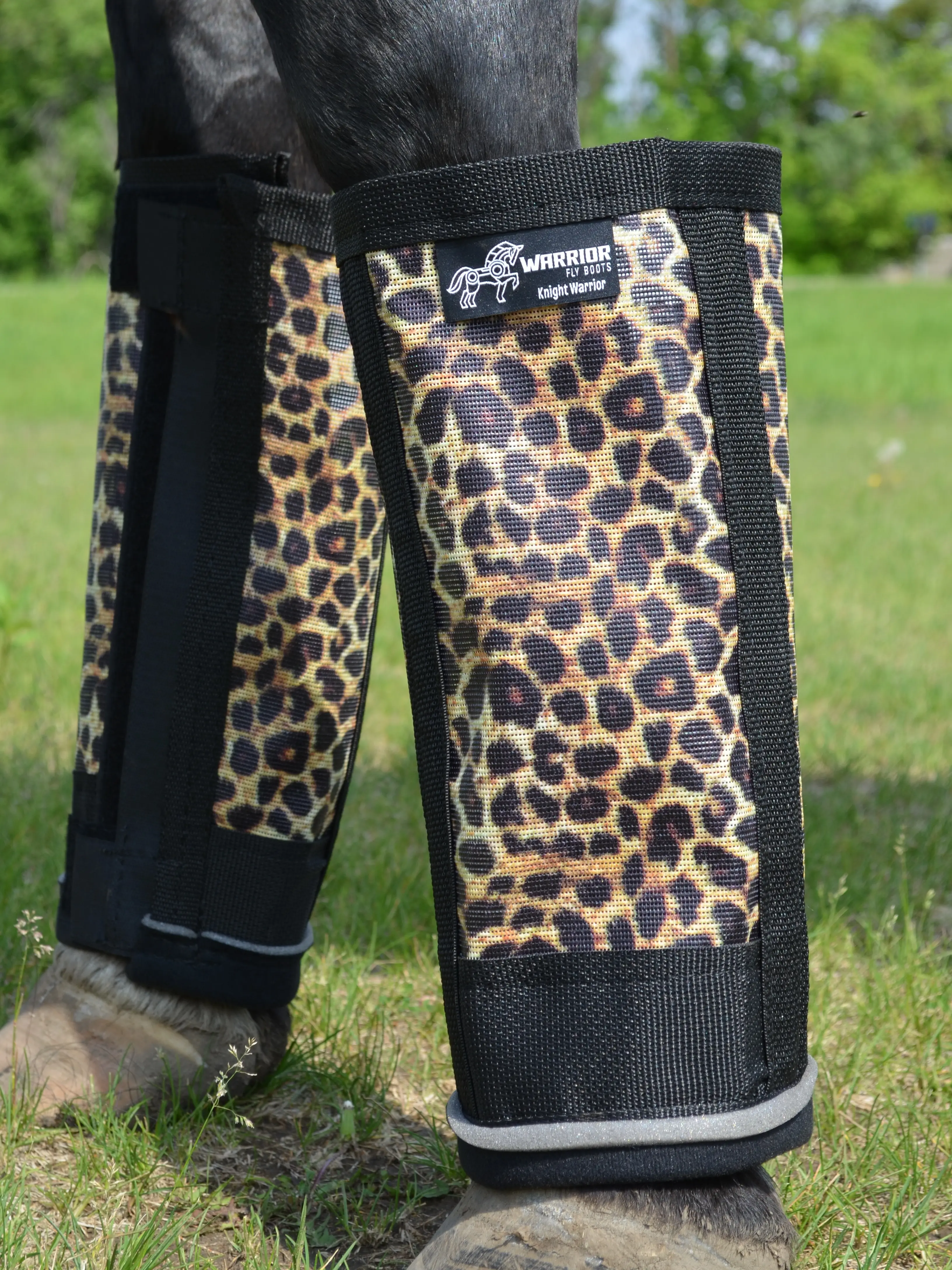 Warrior Fly Boots Leopard Print