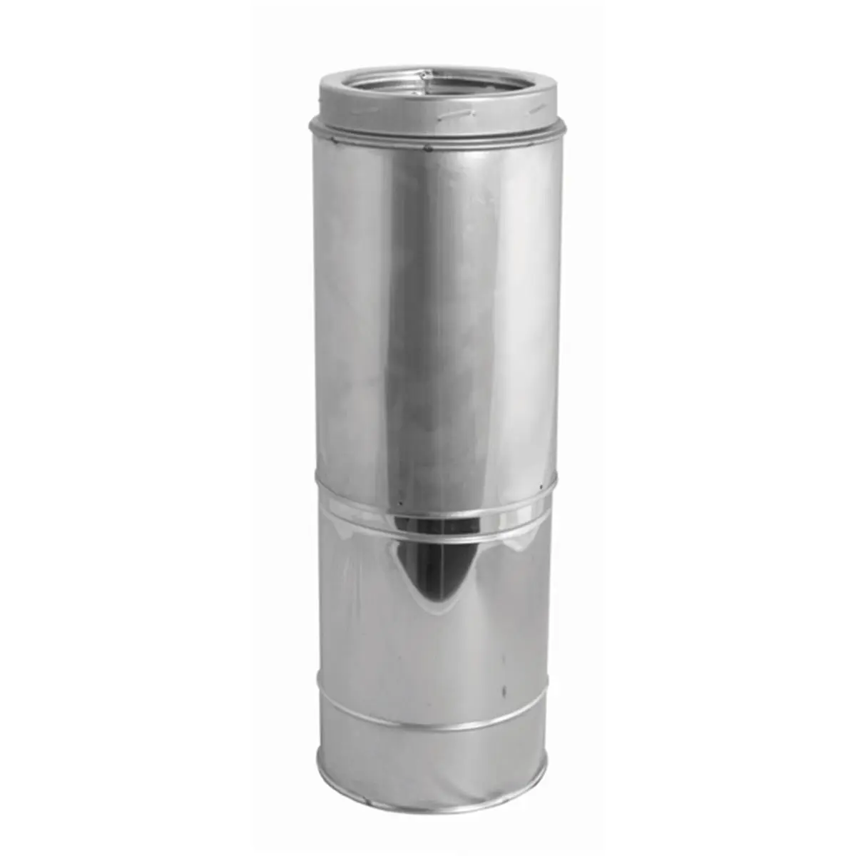 212 MAIN M&G Duravent 6DT-21TA DuraTech 6-in Stainless Steel Adjustable Size Pipe Extension (14-in to 21-in), Durable
