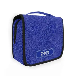 BBGreek Zeta Phi Beta - Toiletry Travel Bag Organizer - Official Vendor