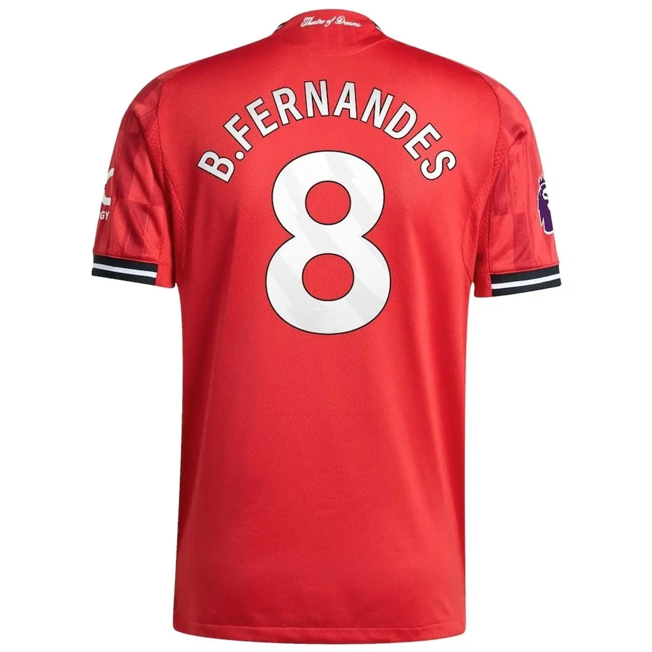 Unisex Soccer Shirt Bruno 2025/26 Home Stadium Replica Jersey - Red Manu