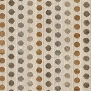Biscotti Polka Dot Cotton Fabric by the Yard |54 Inch