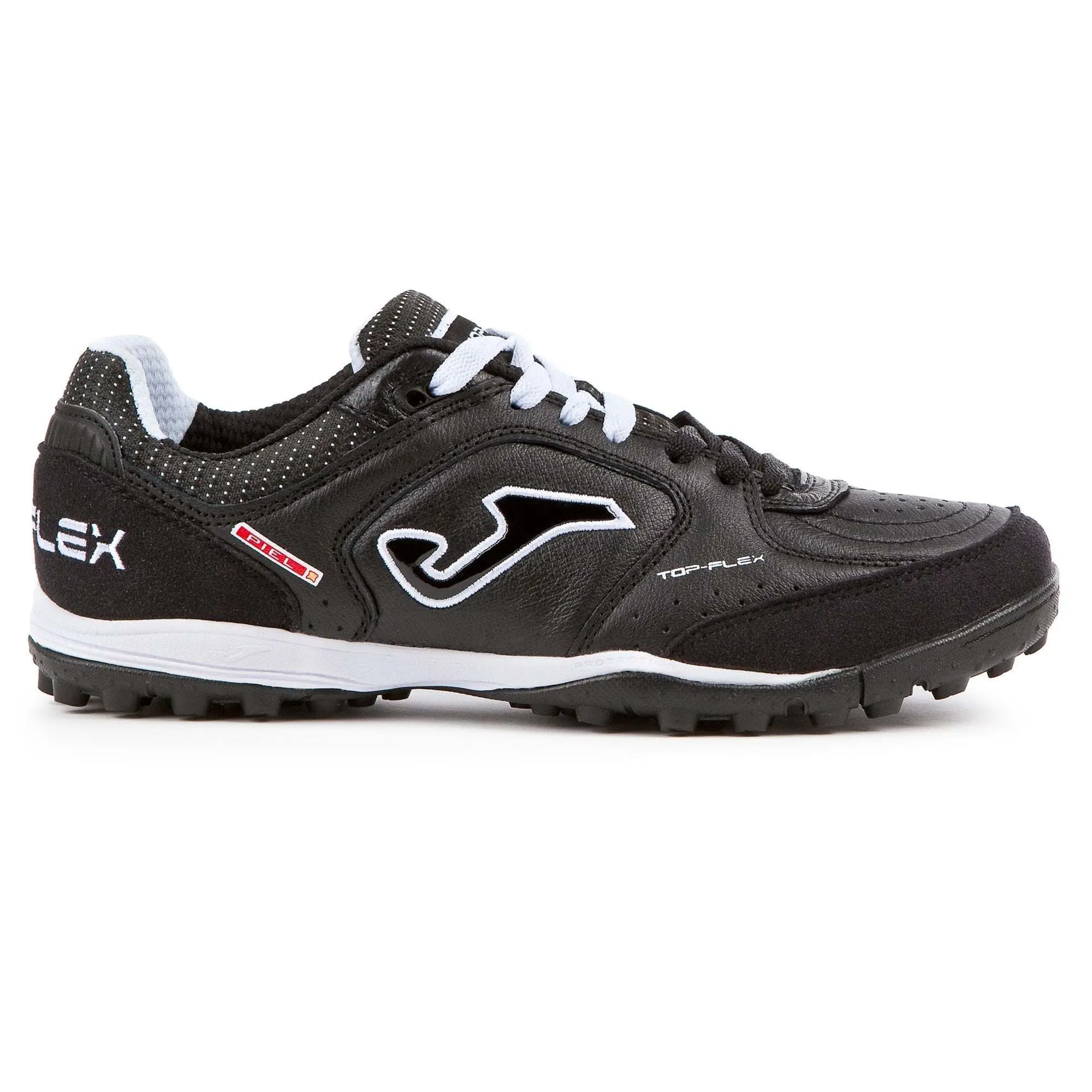 Joma Top Flex Turf Football Boots - Unisex Pro Sports Footwear with Synthetic Upper, Laces, Durable Non-Marking Outsole, Lightweight Low-Profile Design for Artificial Grass, Indoor Courts, Fast Movement, US Men's Sizes 6.5-12