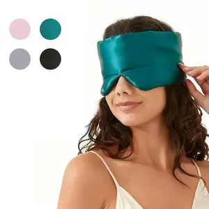 Reusable Silk Blackout Sleep Mask, Sleep Eye Mask, Soft Fabric, Smooth Texture, Ideal for Light Sleepers, Travel, Office, Home, Adjustable Fit, Unisex Gift, Sleeping Eye Mask