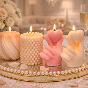 Butterfly Candle - Unique Hand Design for Romantic Settings - Perfect for Special Occasions and Decorative Use