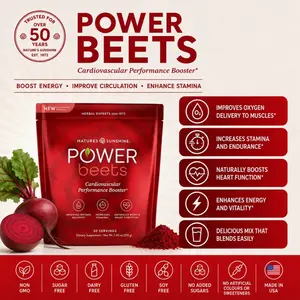 Nature's Sunshine Power Beets, Superfood Performance Booster