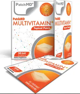 Double the Vitality with Multivitamin Patch - Convenient Daily Nutrition Boost - Essential Vitamins & Minerals for Health & Wellness - Easy, Effective, and Time-saving - 2 Pack