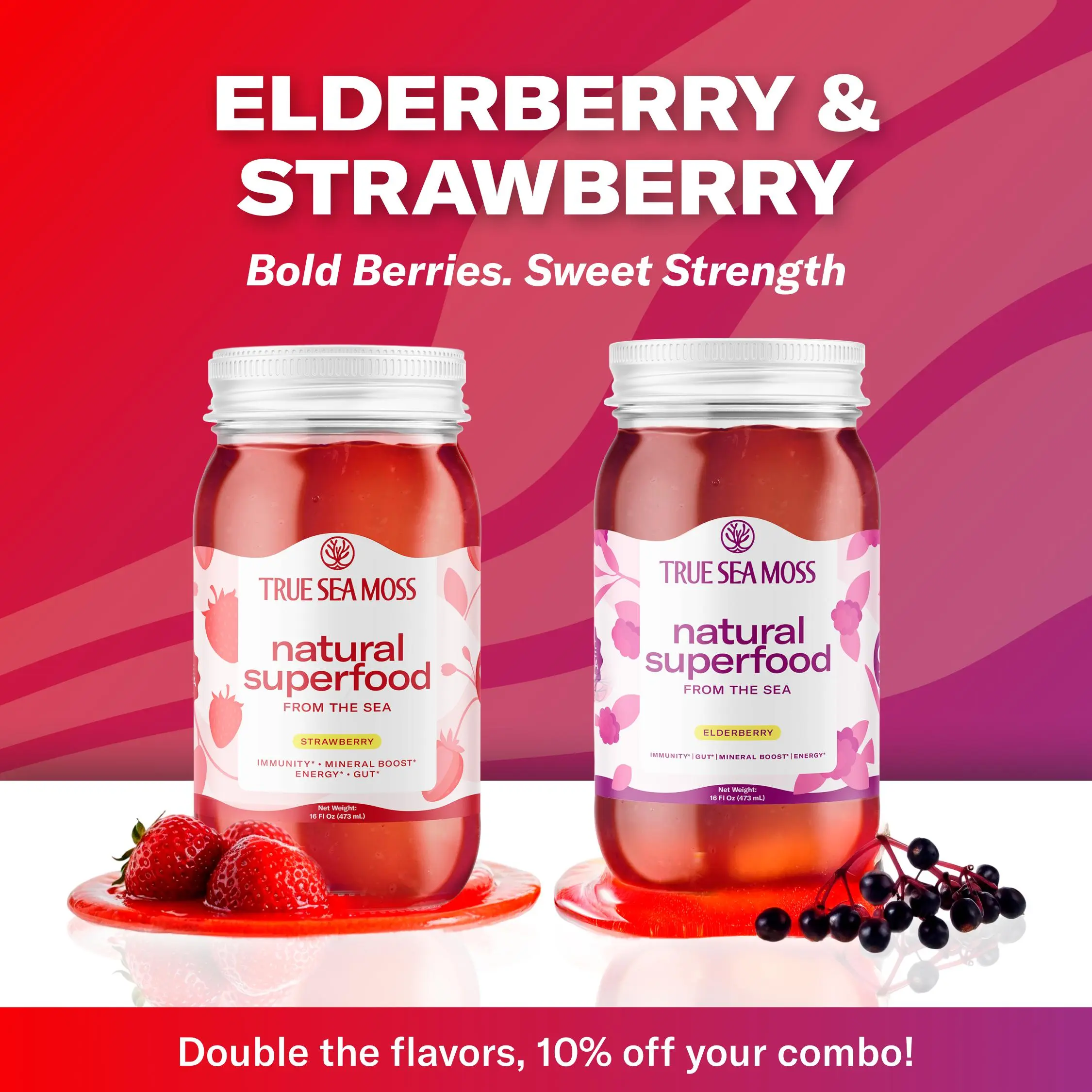 Elderberry + Strawberry