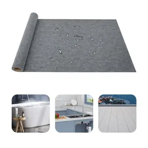 Waterproof Membrane Floor Underlayment For Bathroom Shower Tile Floor Wall