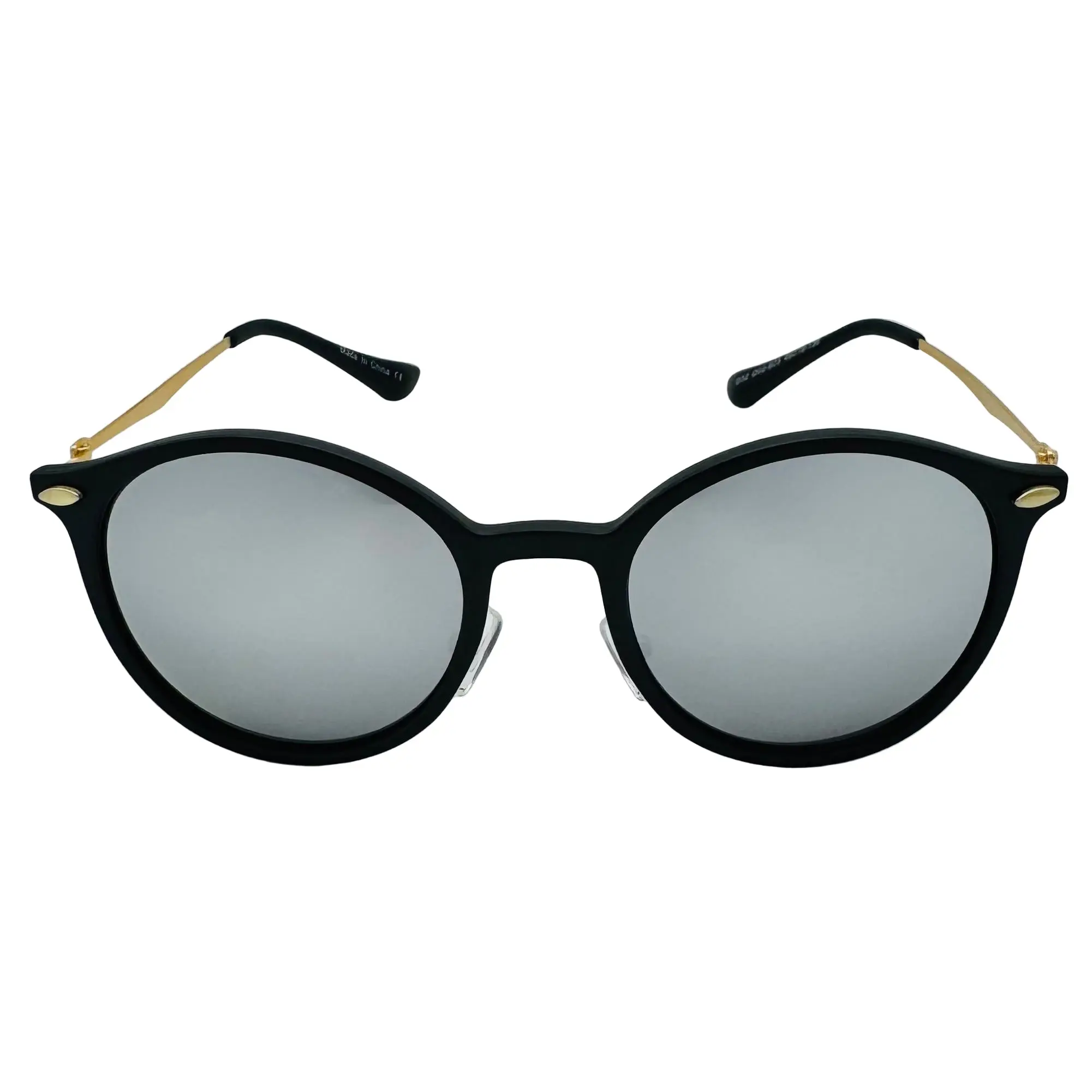 7035 | Round Mirrored Lens Sunglasses