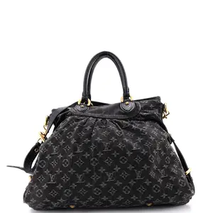 Pre-owned Louis Vuitton Denim Top Handle Bags Neo Cabby Handbag GM by Rebag