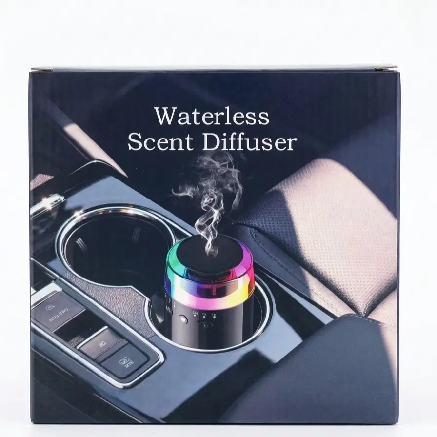 mini portable waterless scent diffuser car humidifier