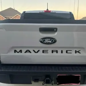 Ford Maverick Gloss Black Tailgate Insert Letters Badge for MAVERICK 2022-2024 AutoNation