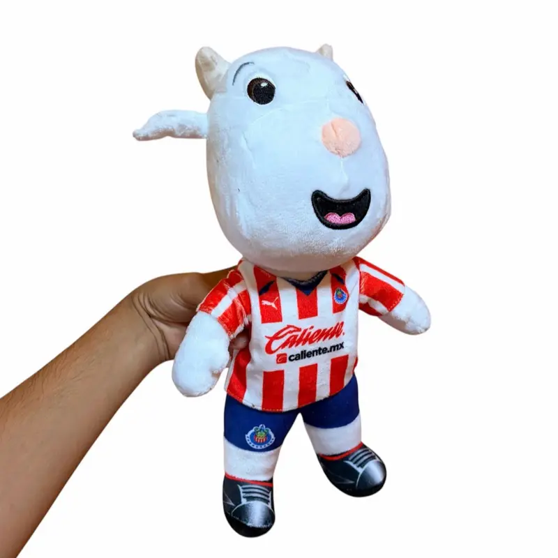 CHIVAS  DEL GUADALAJARA MASCOTA CHIVA PELUCHE 30cm