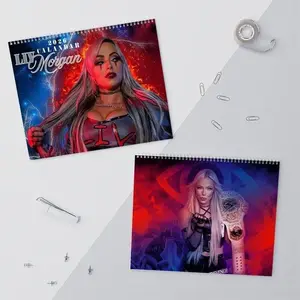 Liv Morgan 2026 Wall Calendar – Wrestling Superstar Photo Calendar, Monthly Hanging Wall Decor