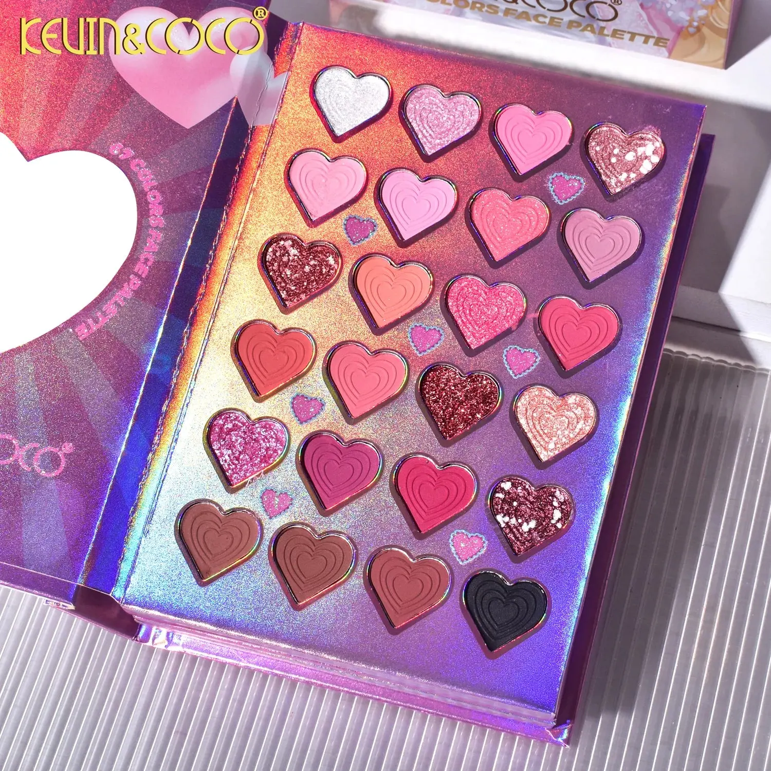 KEVIN & COCO - 67 Color Starlight Beauty Book Shadow