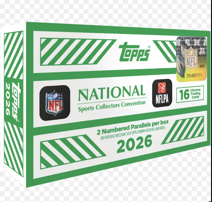 2026 TOPPS NATIONAL SILVER PACK BOX - FOOTBALL