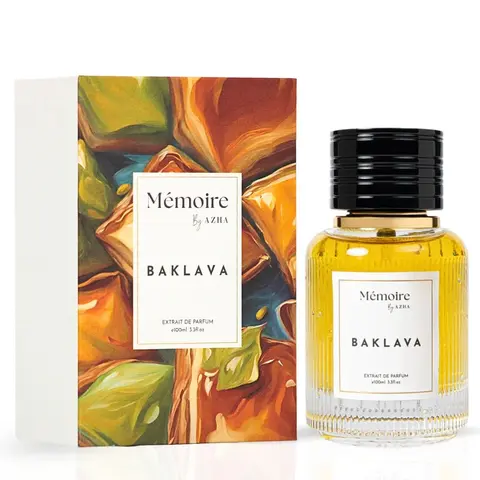 Baklava Extrait de Parfum Spray 100ml (3.3 Oz) Memoire Collection by Azha | Where Decadence Meets Elegance