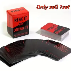 Adventure or Drink, Fun Night Challenge for College Students, Holiday Party Gift Box, Creative Small Gifts, Board Games Night