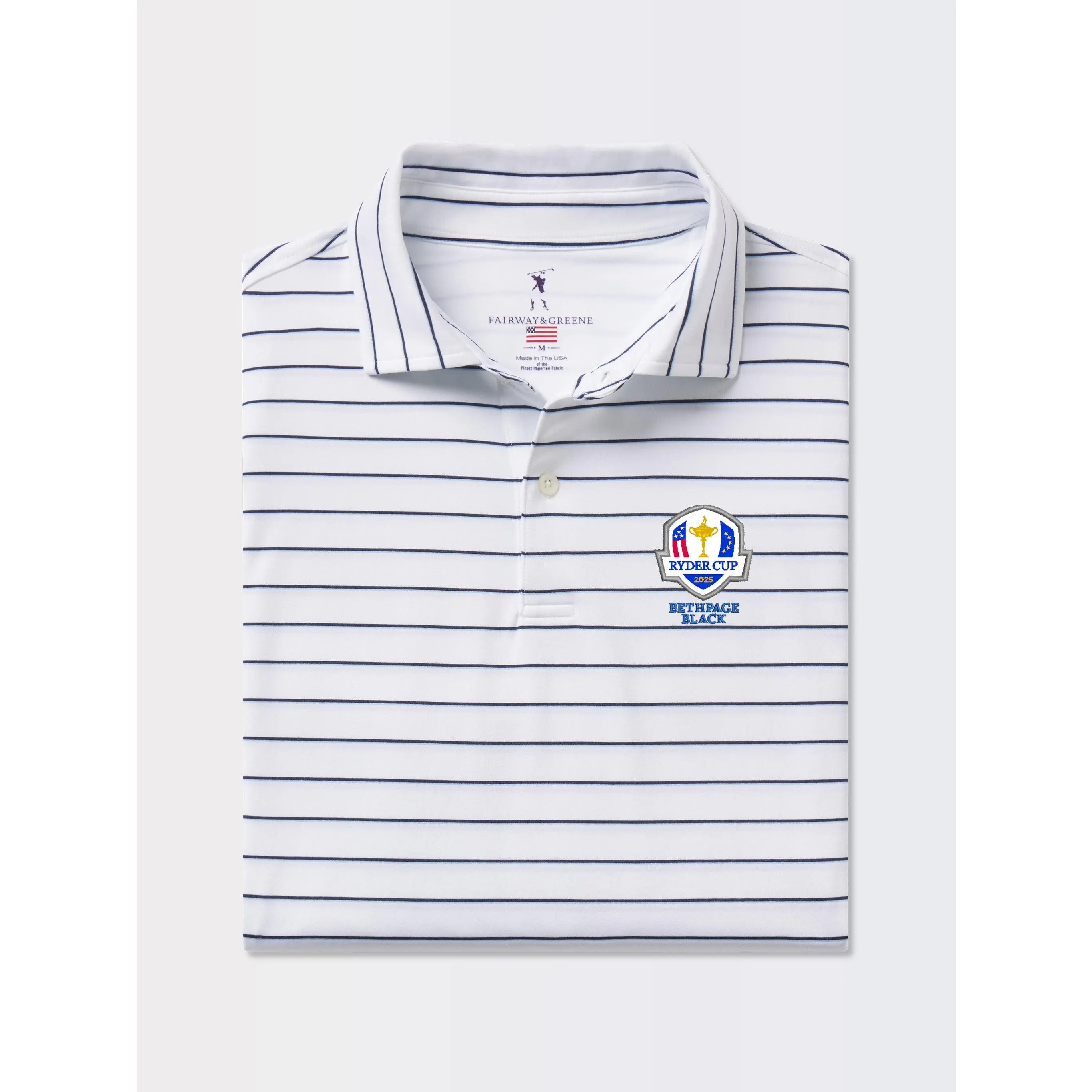 Ryder Cup | Faxon Stripe Jersey Polo