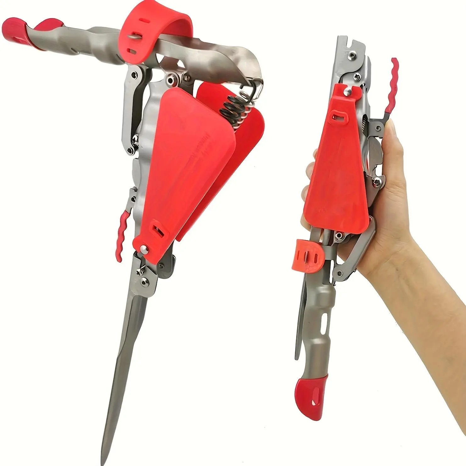 Rod Stand Smart Fish Catcher Rod Holder Smart Fish Catcher Automatic Spring Fishing  Rod Holder Steel