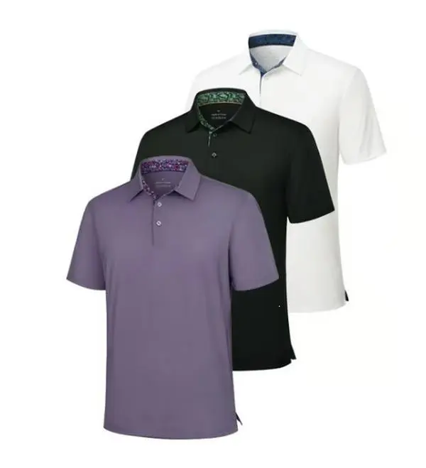 3-Pack Premium Men's Polo Shirts – 200+ 5-Star Reviews! Buttery-Soft Breathable Cotton, Stay-Cool Technology, Wrinkle-Free Short Sleeve for Office, Golf, Date Night, Family BBQ & Travel, Classic Fit, Gift for Dad/Husband #DealsForYouDays