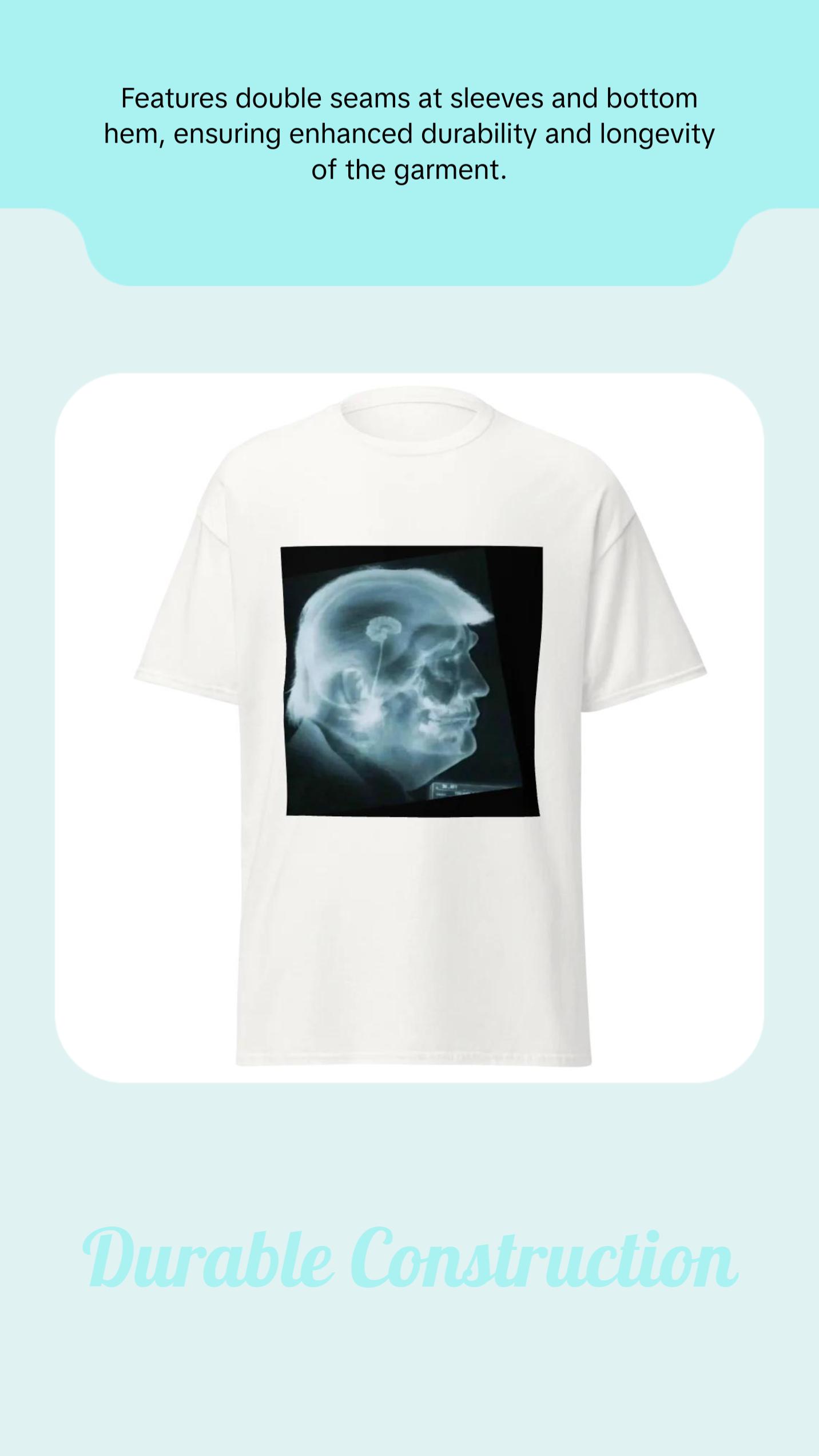 Official Donald Trump (x-Ray Trump)Unisex Classic Tee Cotton Fabric