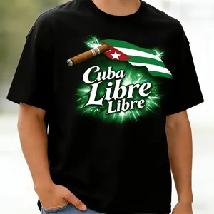 Express Your Cuban Pride with Stylish Patria Y Vida Cuba Libre T shirt