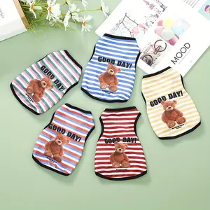 Spring And Autumn Puppy Clothes Cat Clothes Teddy Dog Clothes Thin Breathable Corgi Clothes
