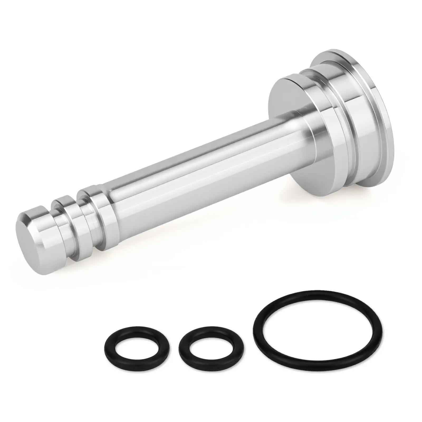 Transmission Cooler Barbell for GM 6L80 6L90 and 8L90 Transmissions, Aluminium Alloy Thermostat Bypass Plug with 3 O-Rings