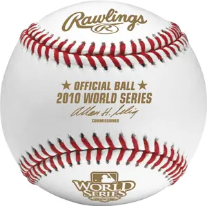 2010 MLB World Series Rawlings Boxed Baseball