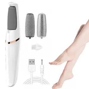 Electric Foot Grinder for Home Use - Automatic Exfoliating Grinding Machine for Dead Skin Calluses and Pedicure - Model for Home Use Manicure Nail crack heel waterproof foot scrubber file