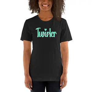 Baton Twirler in Mint - Unisex t-shirt