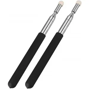 Telescopic Teachers Pointer,Teaching Pointer,Hand Pointer Extendable Telescopic Retractable Pointer Handheld Presenter Classroom Whiteboard Pointer (2 PCS)