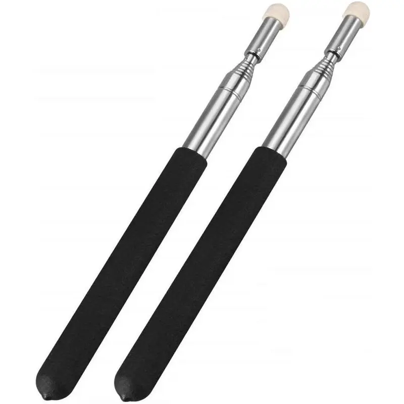 Telescopic Teachers Pointer,Teaching Pointer,Hand Pointer Extendable Telescopic Retractable Pointer Handheld Presenter Classroom Whiteboard Pointer (2 PCS)